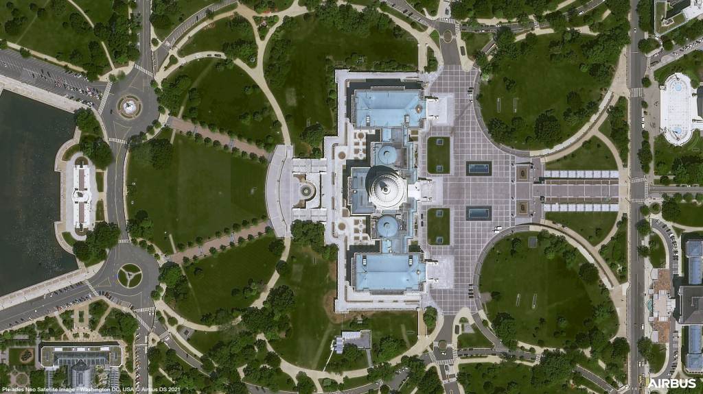 Satelit Pleiades Neo 3 Memperlihatkan Kenampakan Wilayah Washington DC, Amerika Serikat