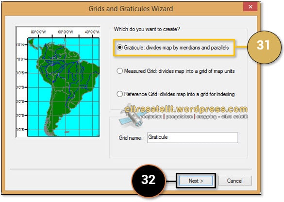Grids and Graticule Wizard